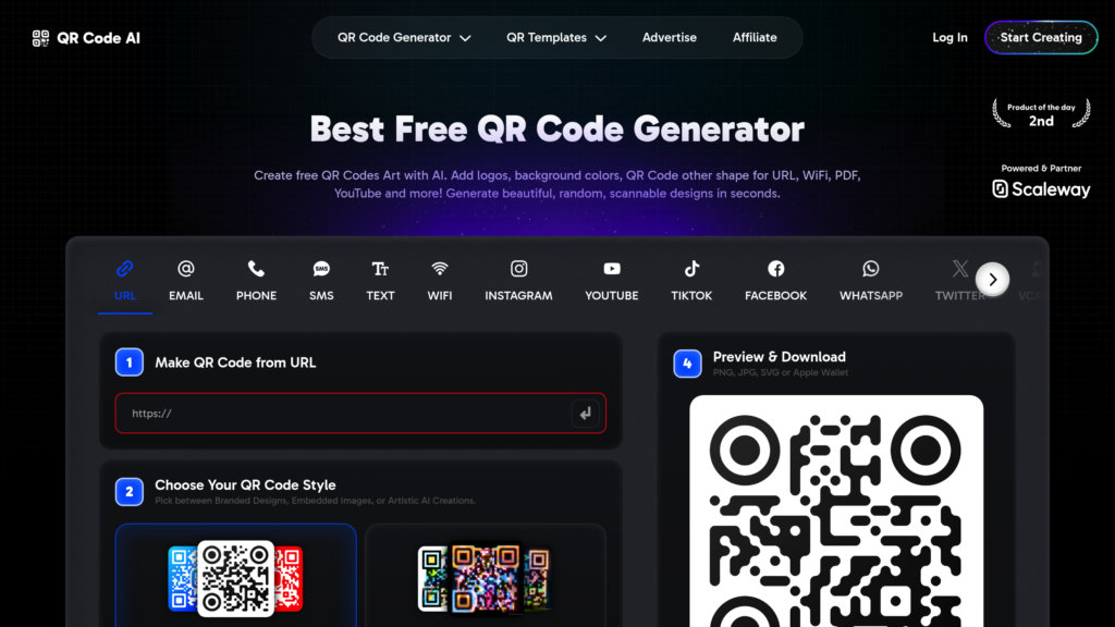 QR Code AI preview