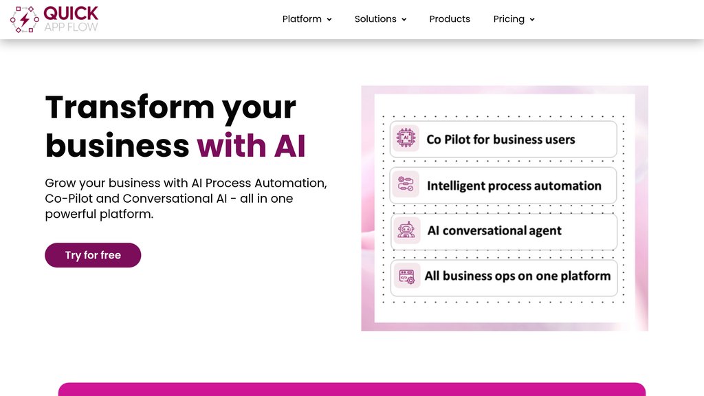 QuickAppFlow preview