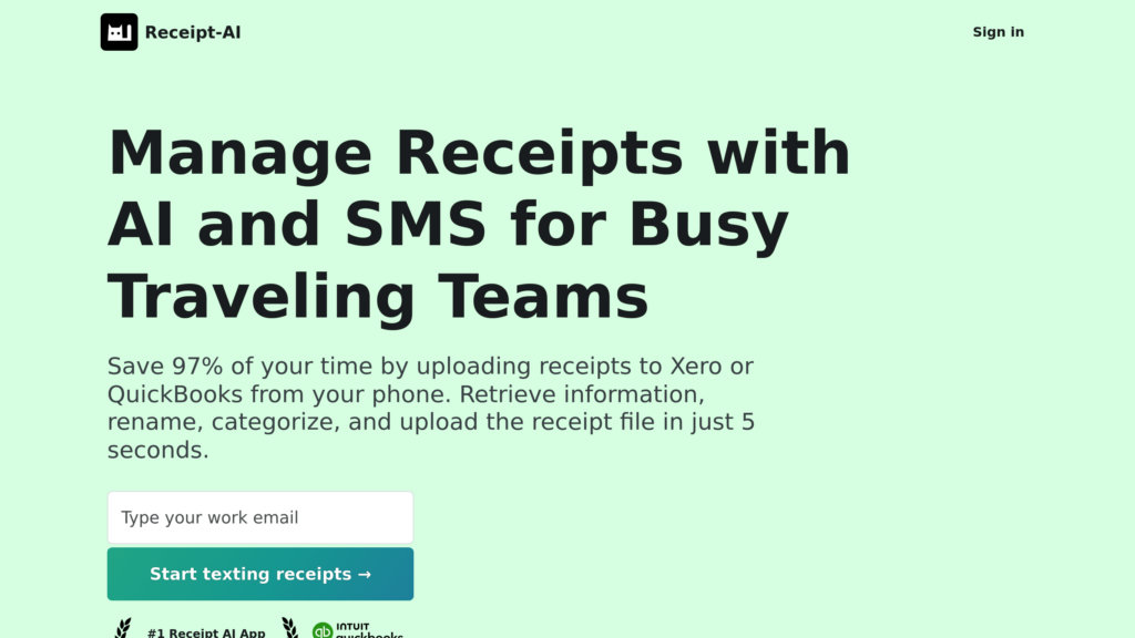Receipt-AI preview