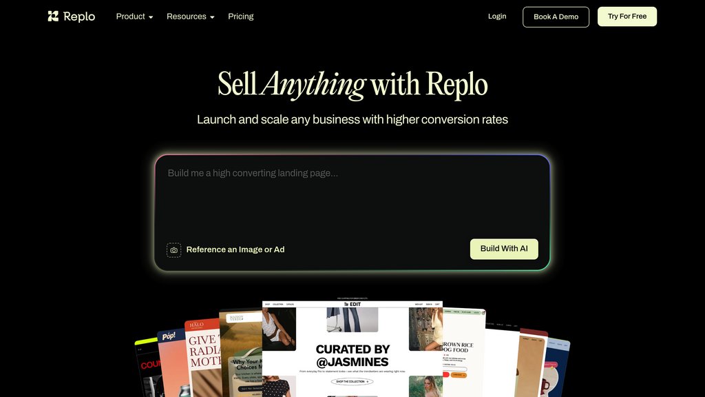 Replo preview