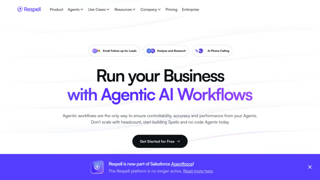Respell AI preview