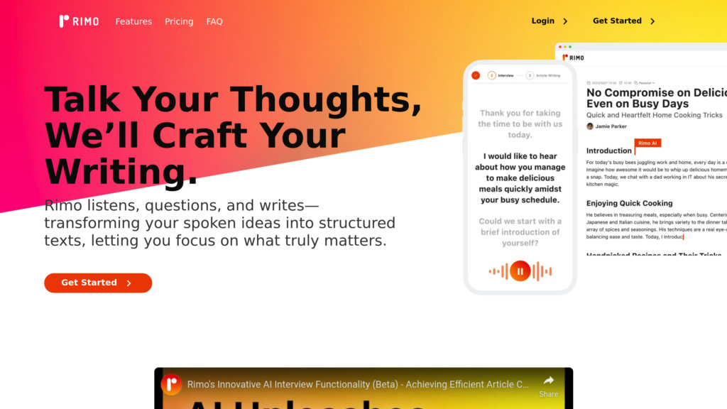 Rimo preview