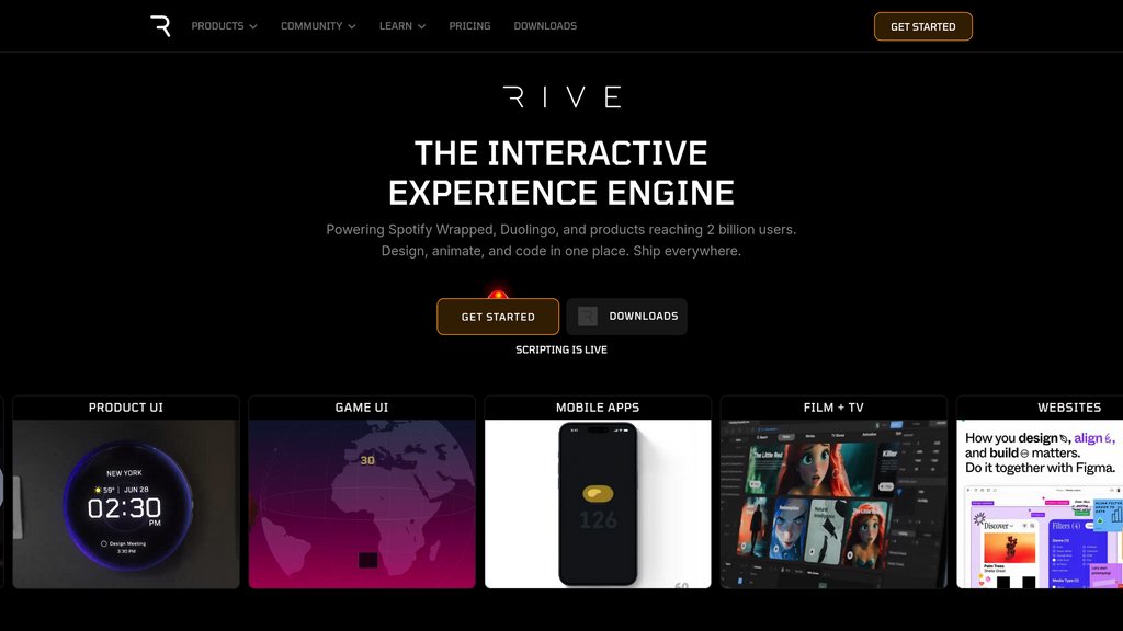 Rive preview
