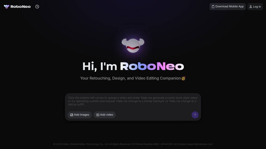RoboNeo preview