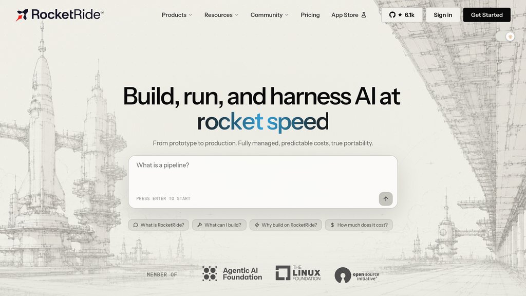 RocketRide preview