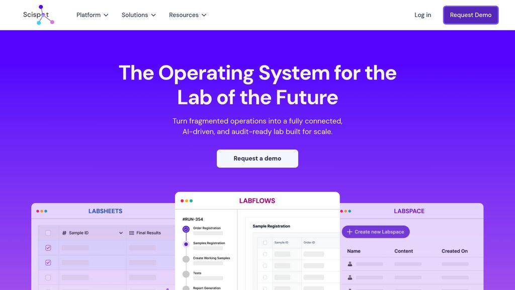 Scispot preview