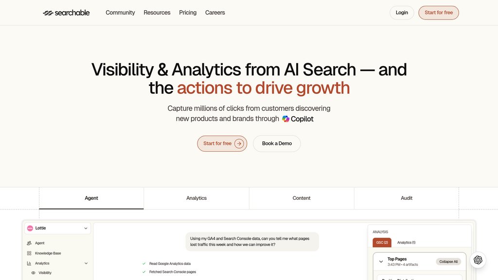Searchable preview
