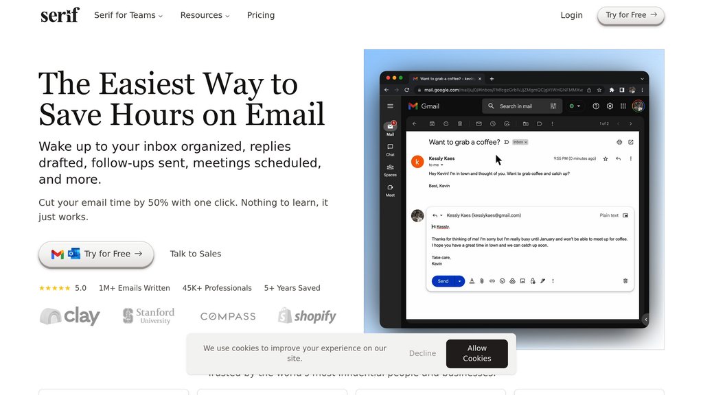 Serif preview