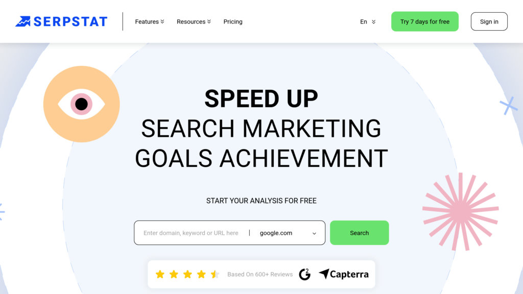 Serpstat preview