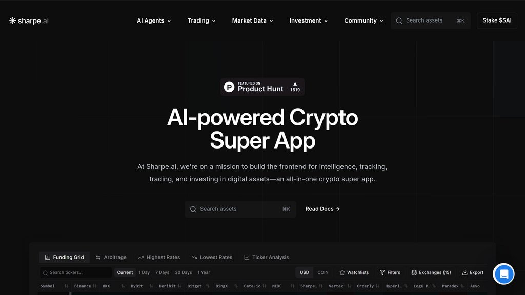 Sharpe AI preview