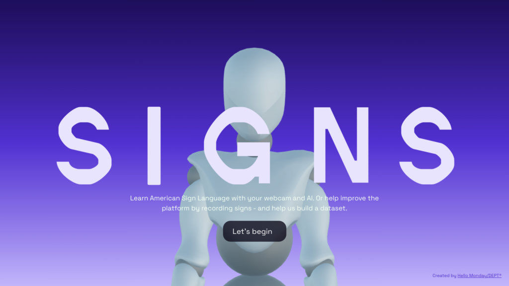 Signs AI preview