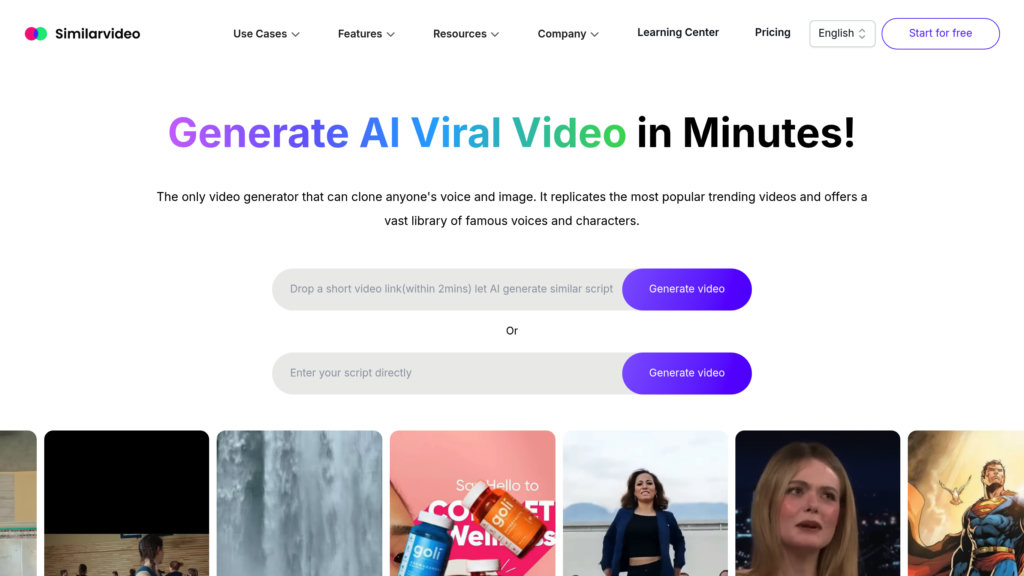 Similarvideo preview