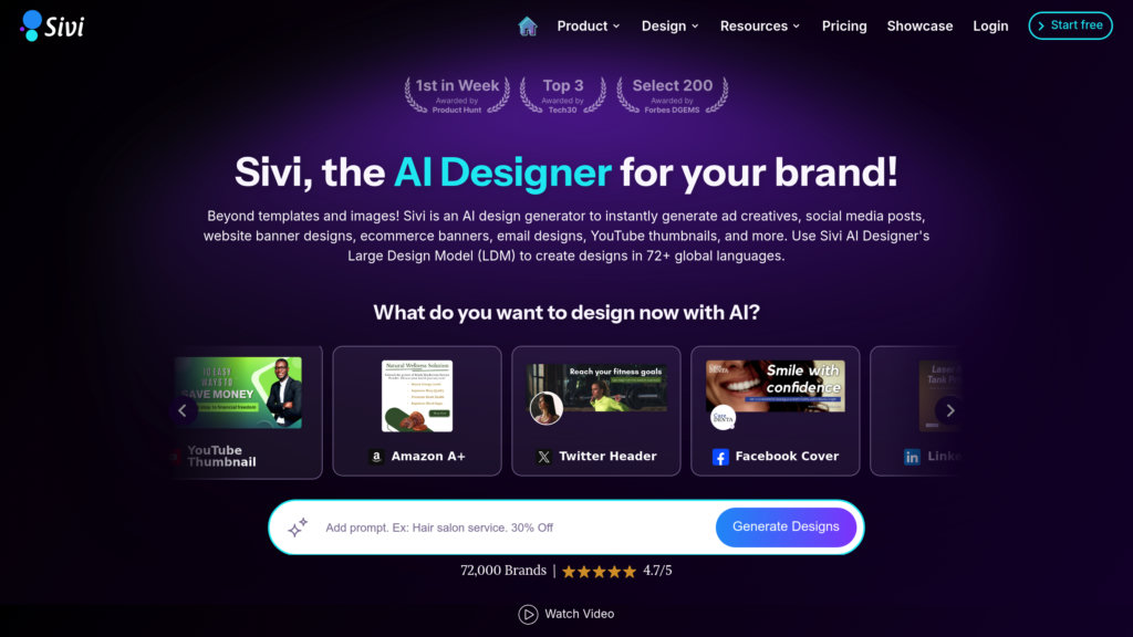 Sivi AI preview