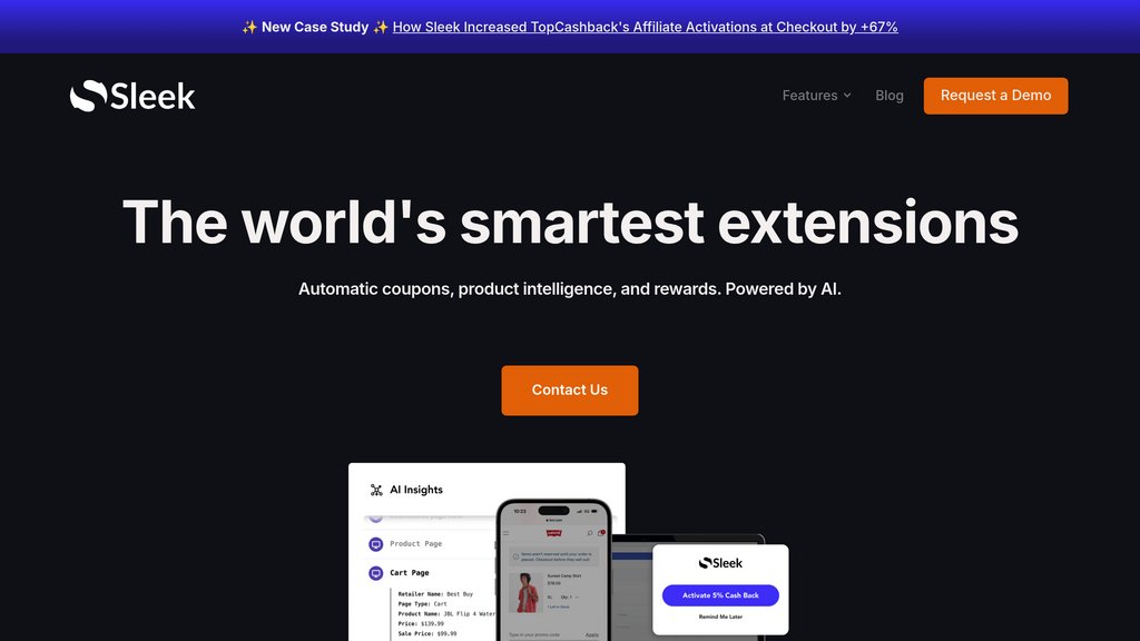Sleek preview