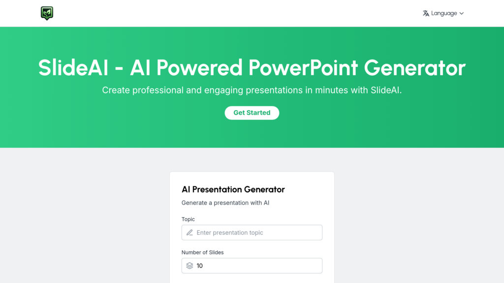 SlideAI preview