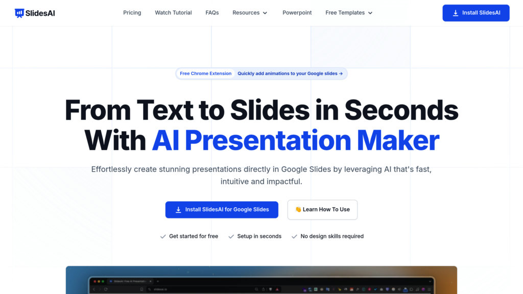SlidesAI preview