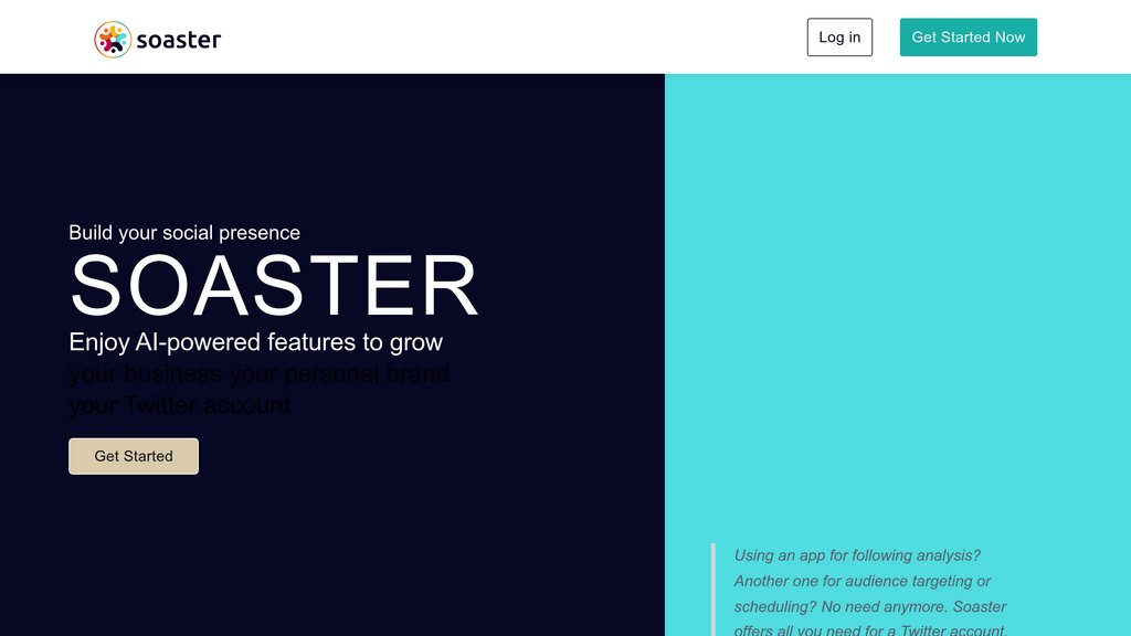 Soaster preview