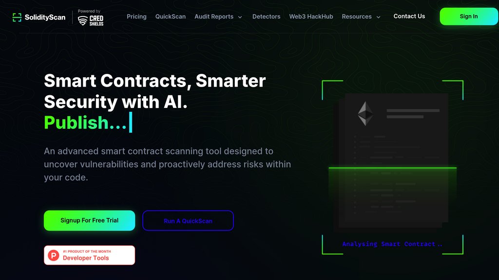 SolidityScan preview