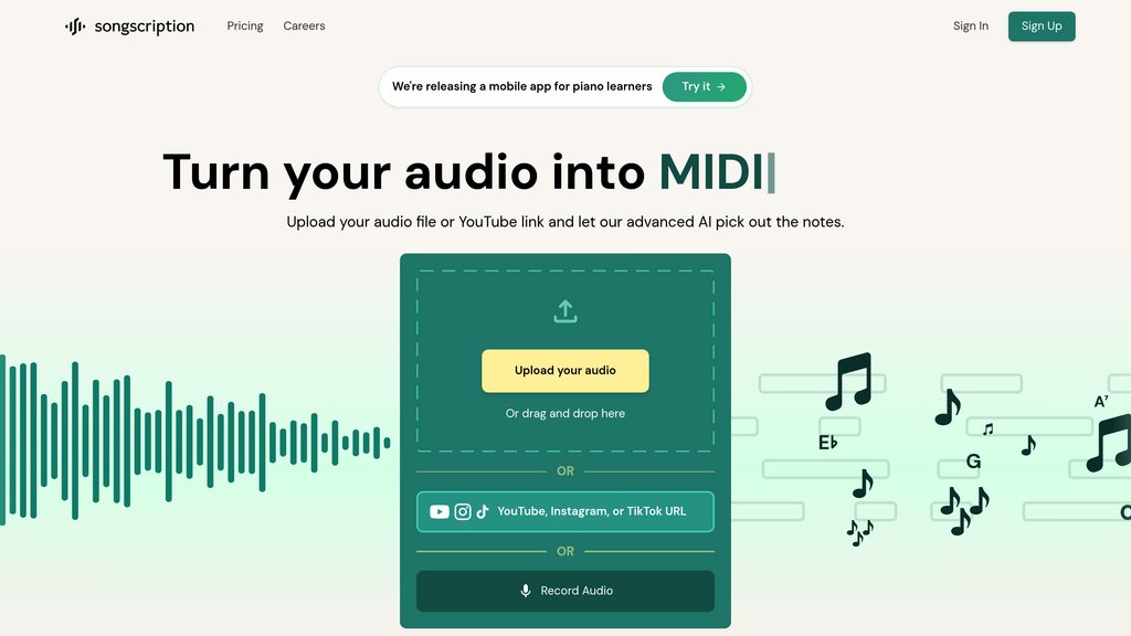 Songscription preview