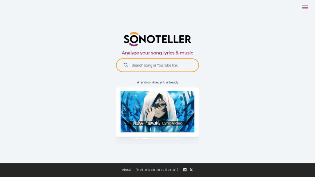 SONOTELLER preview