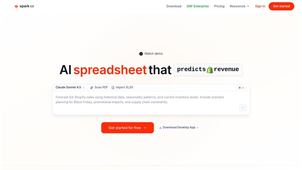 Sparkco AI preview