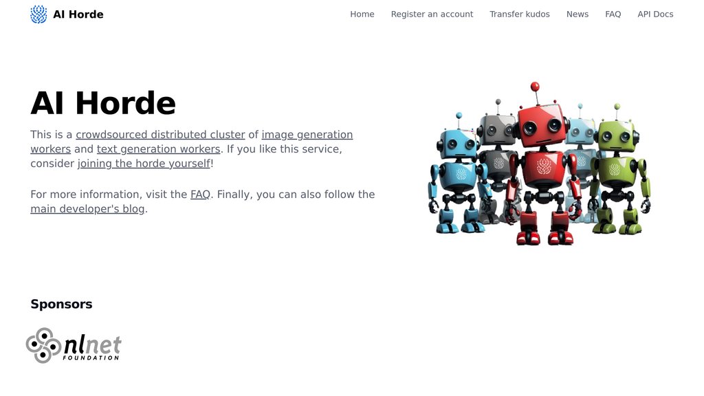 Stable Horde preview