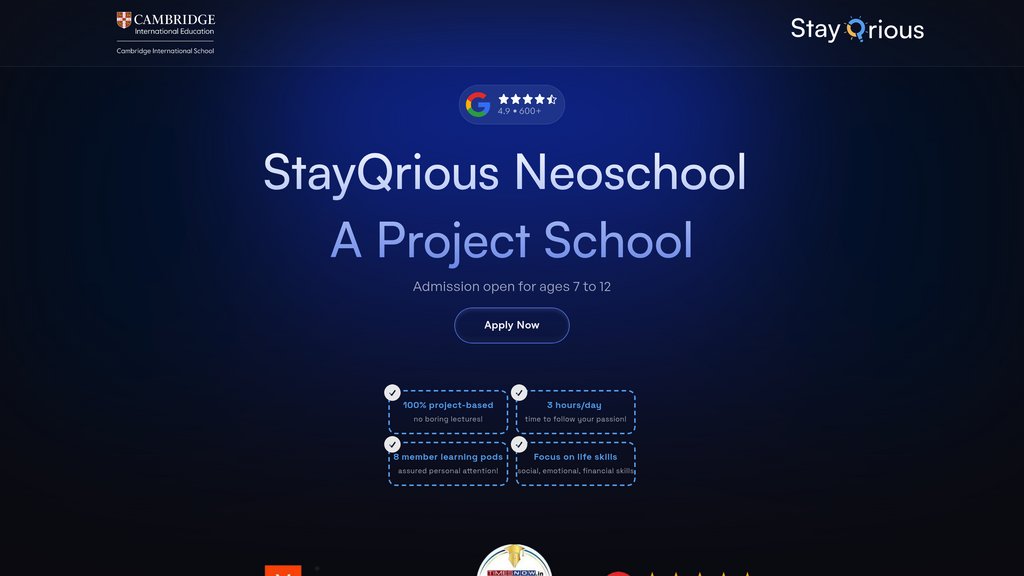 StayQrious Neoschool preview