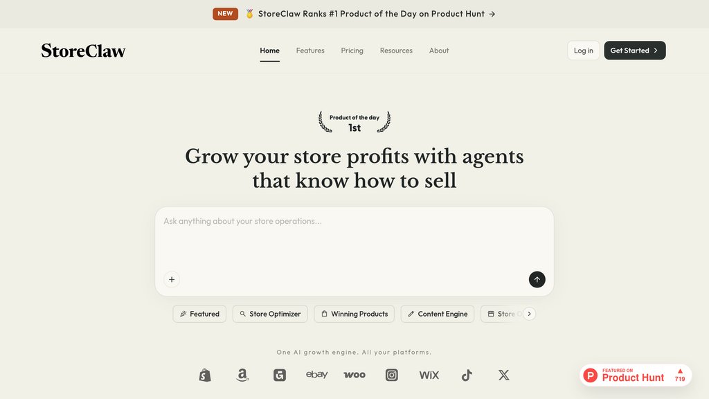 StoreClaw preview