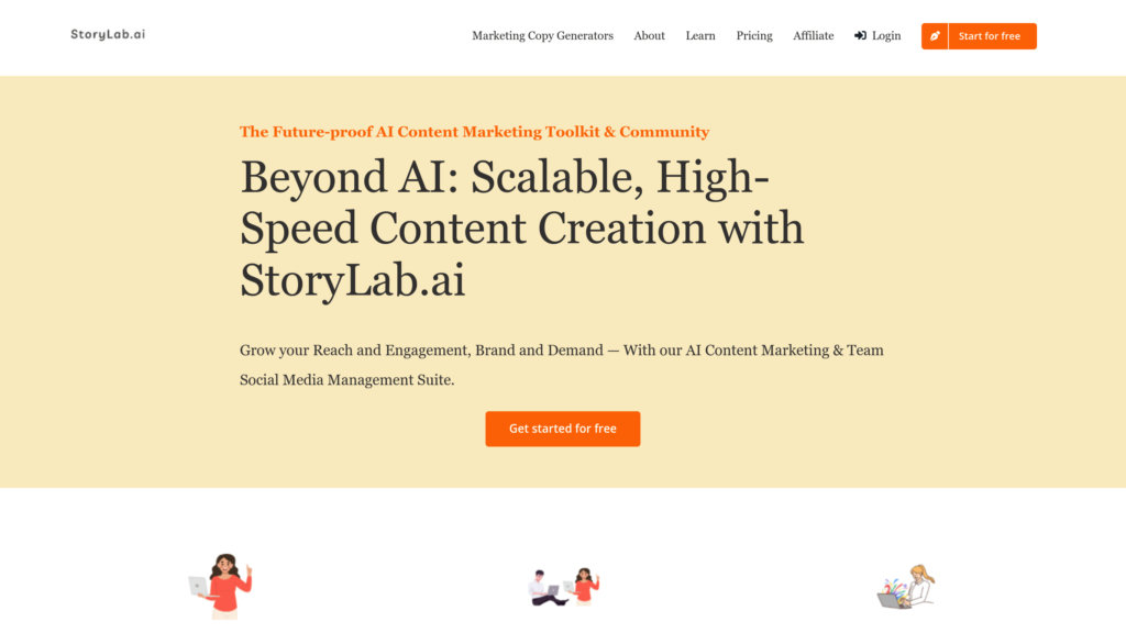 StoryLab.ai preview