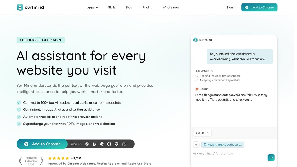 SurfMind preview