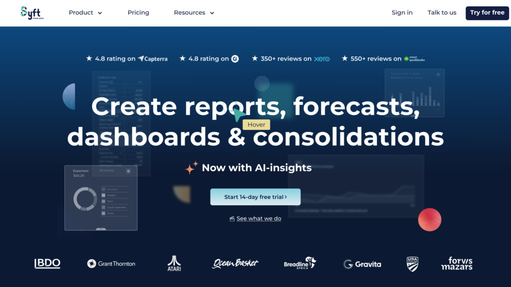 Syft Analytics preview