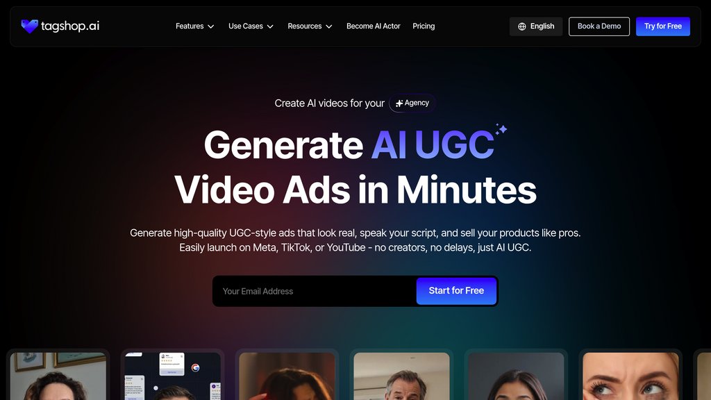 Tagshop AI preview