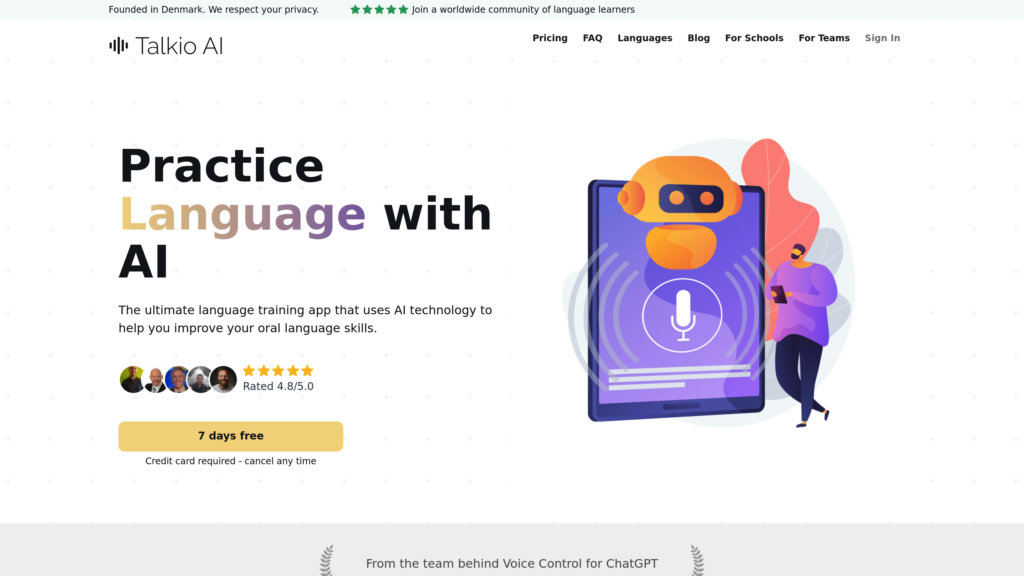 Talkio AI preview