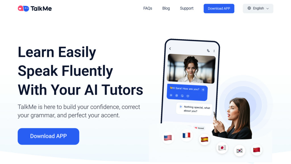 TalkMe AI preview