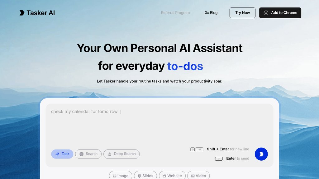 Tasker AI preview