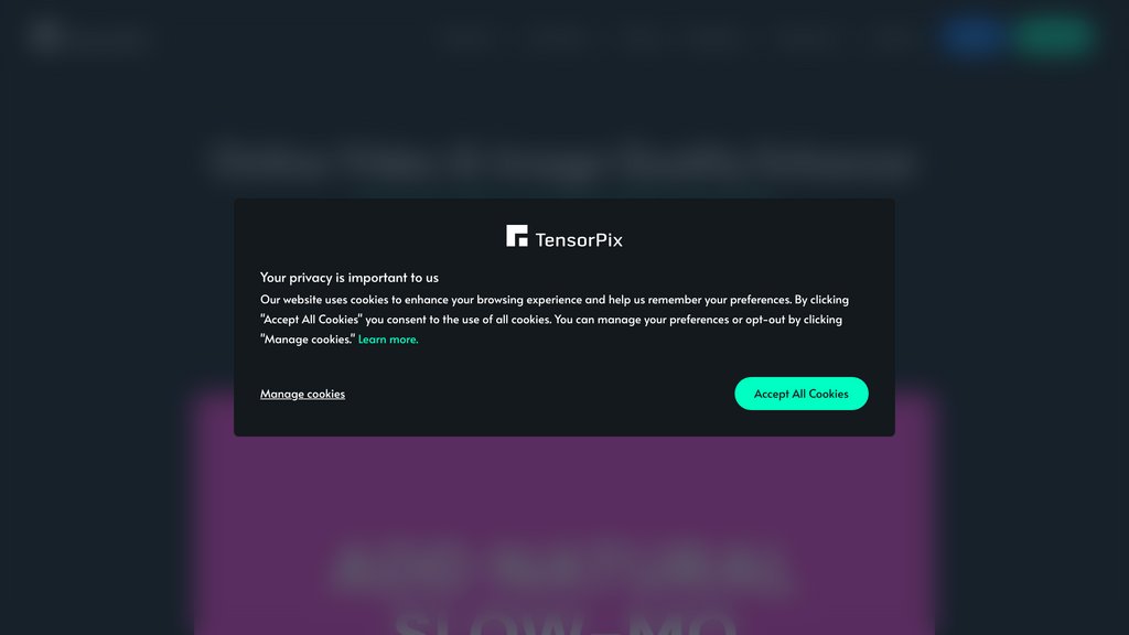 TensorPix preview