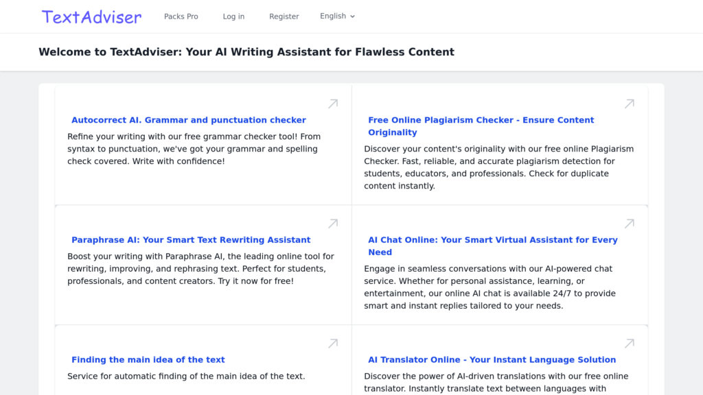 TextAdviser preview