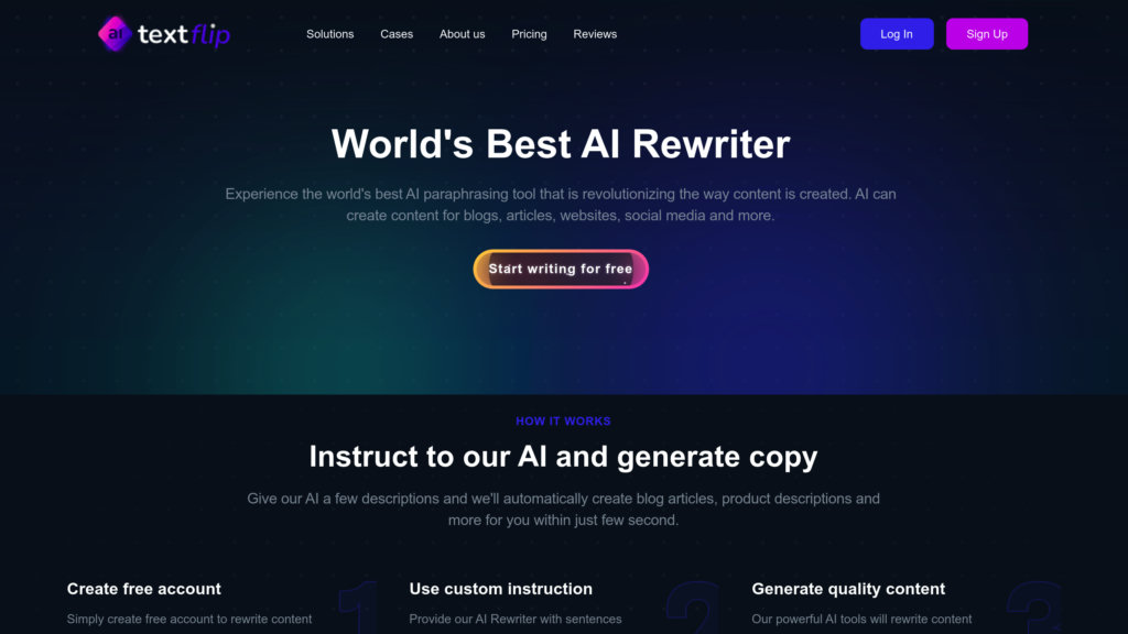 TextFlip AI preview