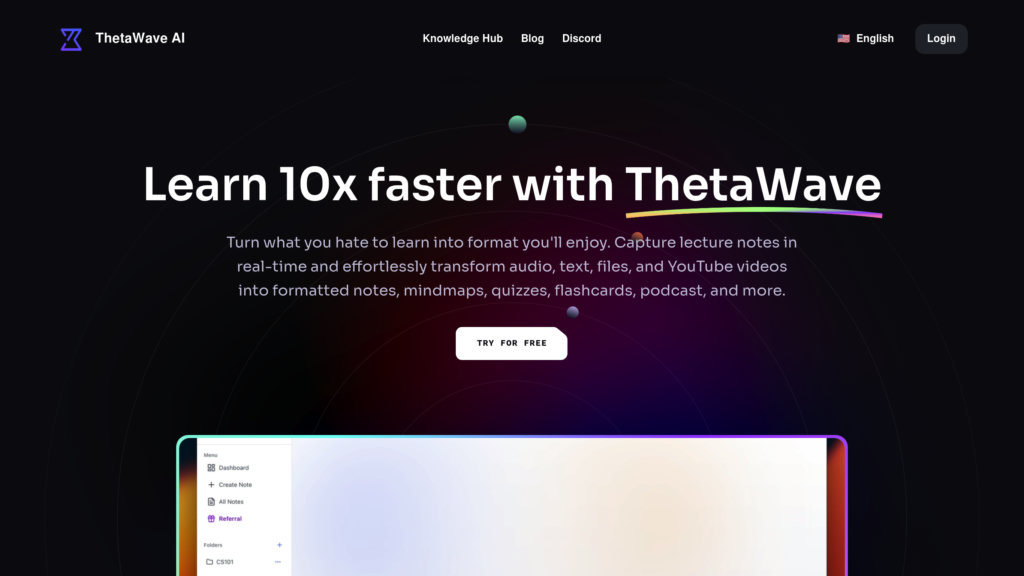ThetaWave AI preview