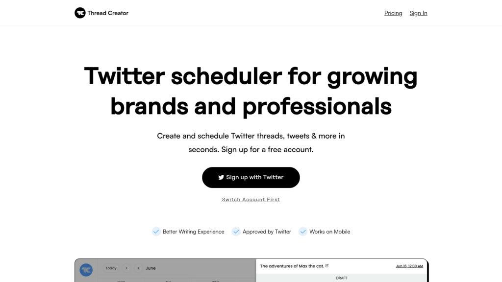 Thread Creator preview