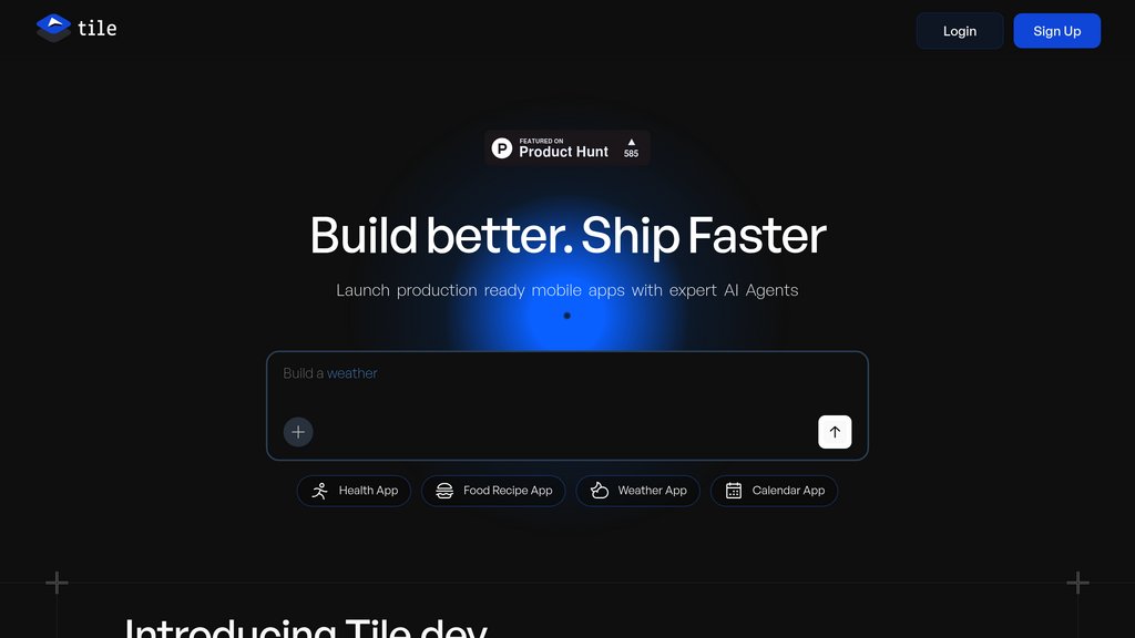 Tile preview