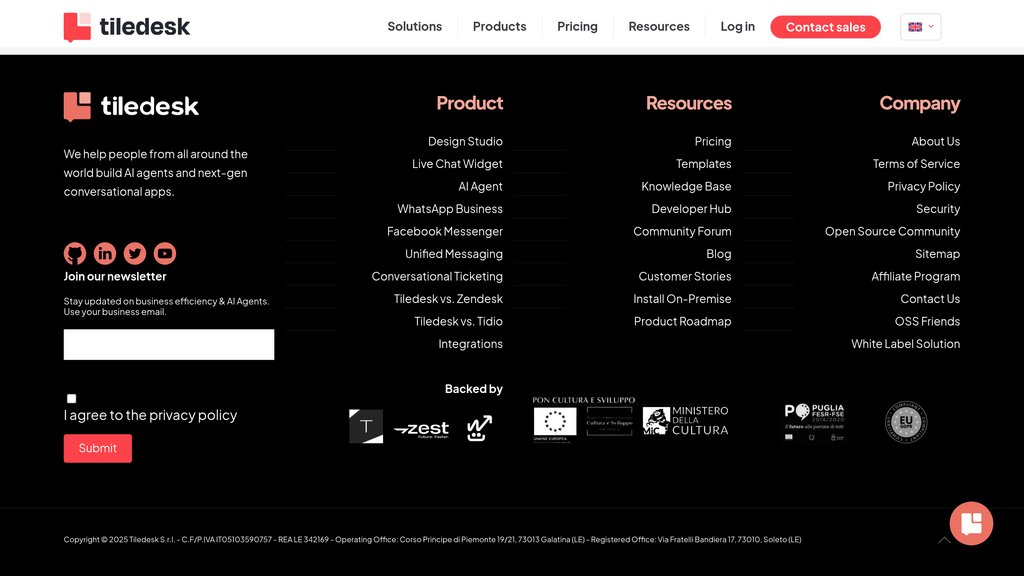Tiledesk preview