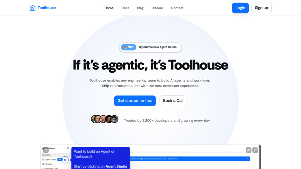 Toolhouse preview