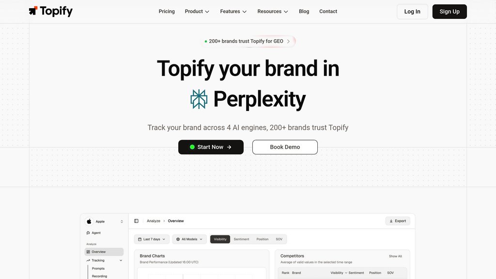 Topify preview
