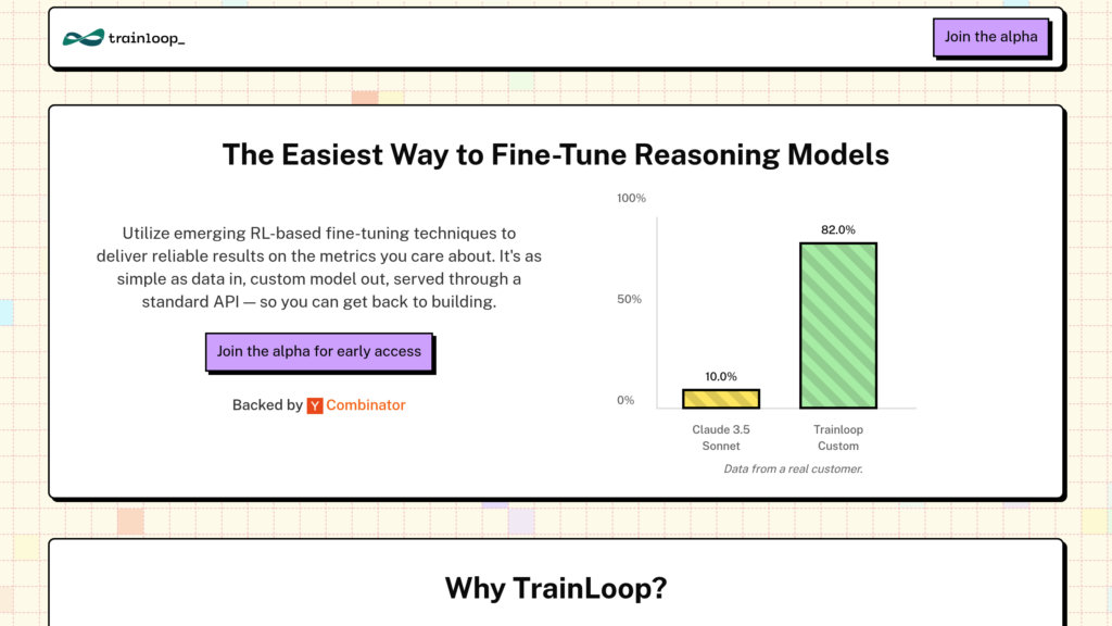 TrainLoop AI preview