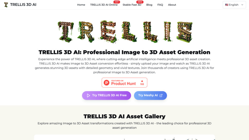 TRELLIS 3D preview
