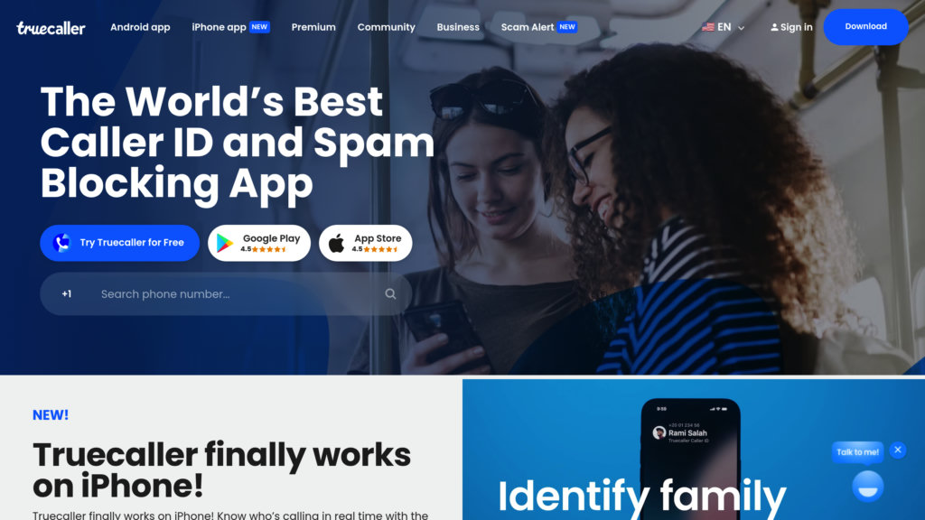 Truecaller preview