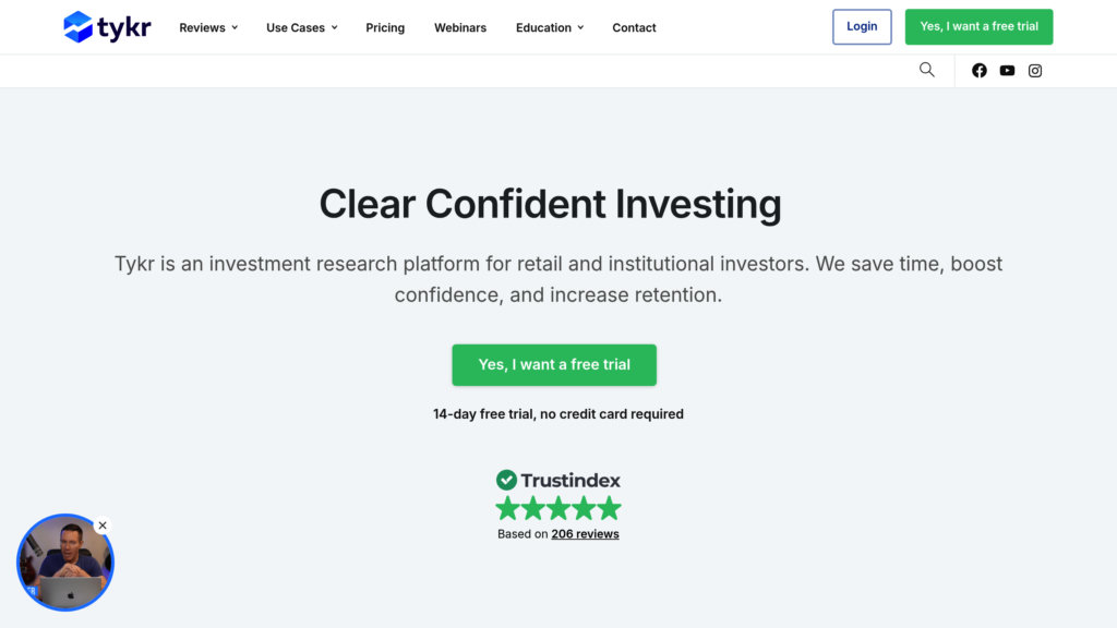 Tykr preview