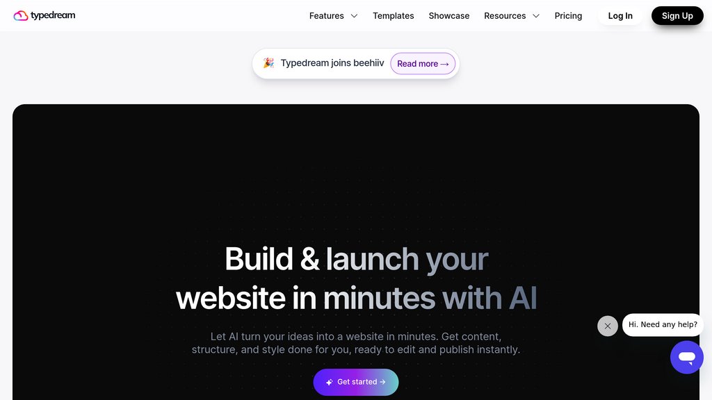 Typedream preview
