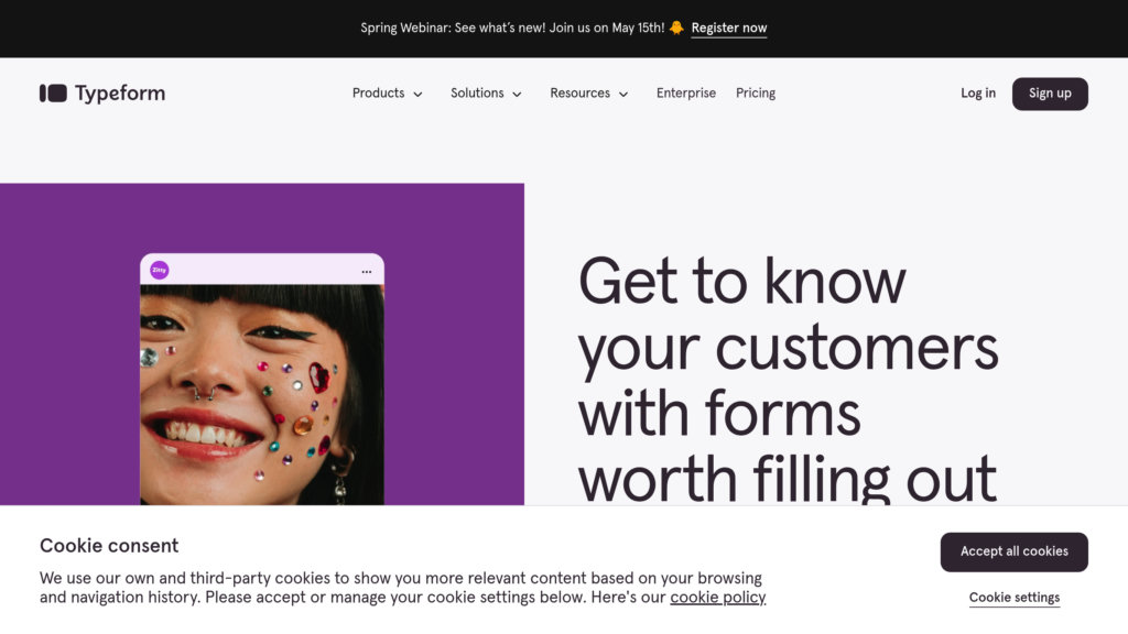 Typeform preview